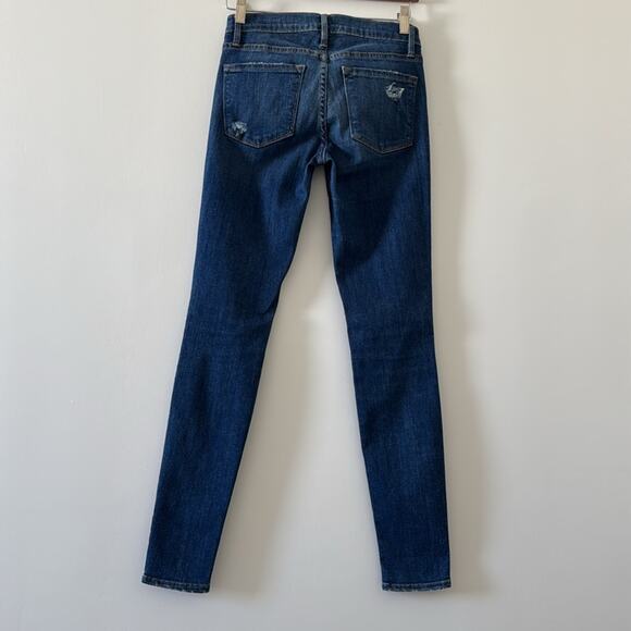 FRAME Le Skinny de Jeanne Skinny Jeans Hilltop Size 25 - Picture 6 of 8